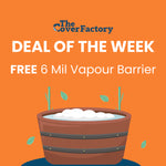 Hot tub cover sale free 6 mil vapour barrier.